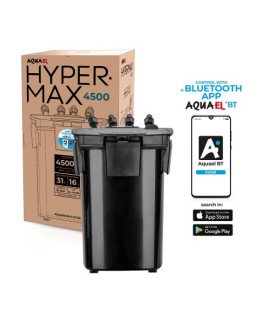 HYPERMAX 4500 BT FILTRO ESTERNO con App Control Bluetooth 200 - 1500L AQUAEL