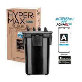 HYPERMAX 4500 BT FILTRO ESTERNO con App Control Bluetooth 200 - 1500L AQUAEL