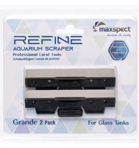 REFINE EDGE GRANDE L LAME INOX 2PZ MAXSPECT